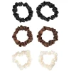 Skinny Satin Scrunchies 6pcs