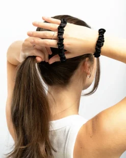 Skinny Satin Scrunchies 6pcs