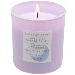 Sleep Easy Scented Candle Lavender & Cedarwood 200g