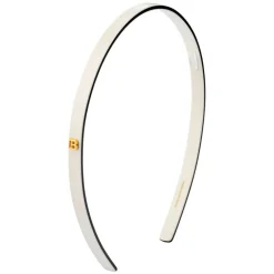 Small Acetate Headband White/Black