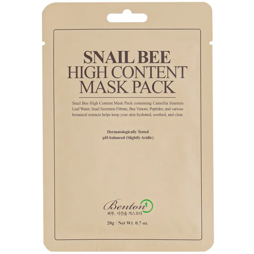 Snail Bee High Content Mask 1pcs