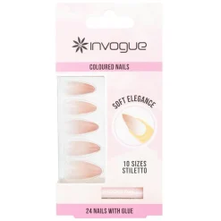 Soft Elegance Stiletto Nails 24pcs