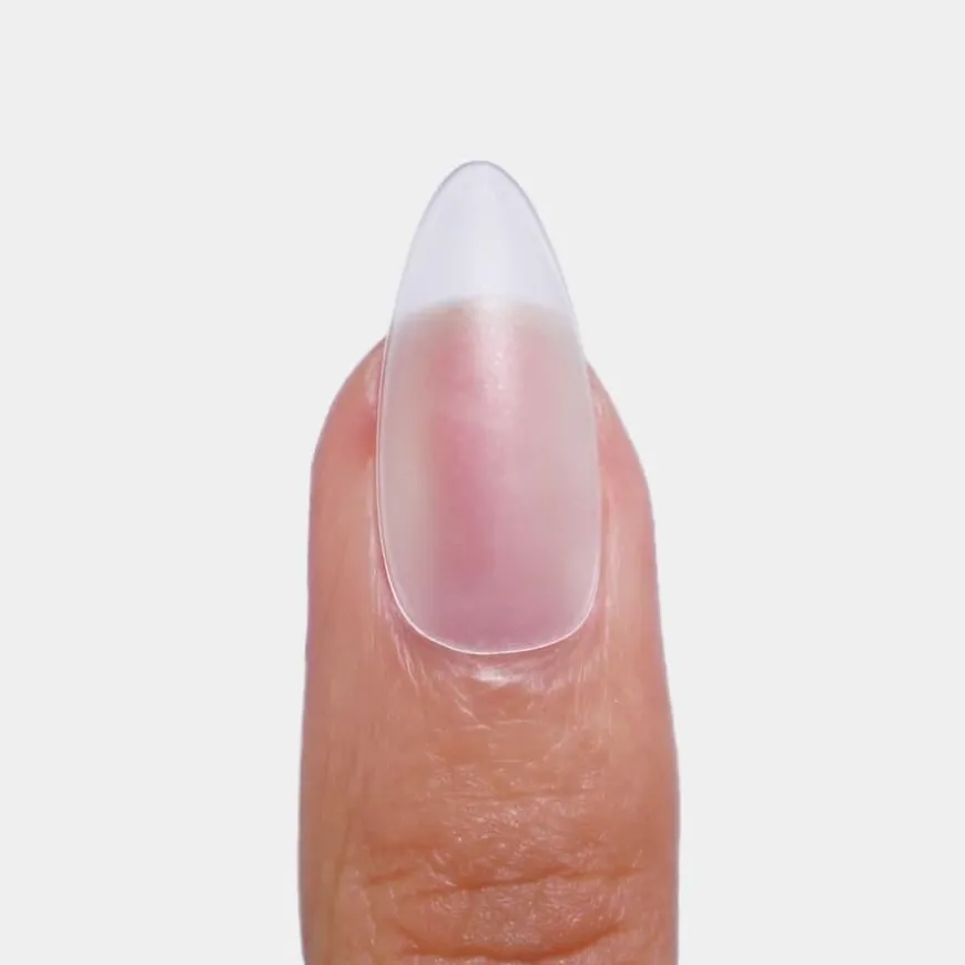 Soft Gel Tips Short Almond Matte 220pcs