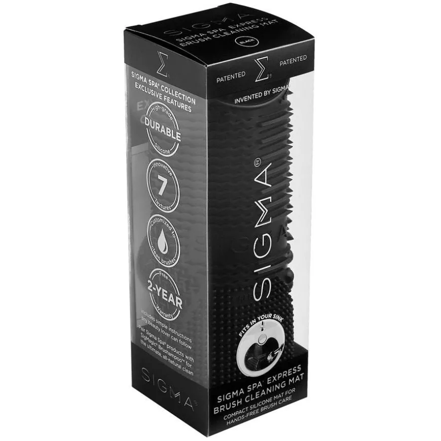 Spa® Express Brush Cleaning Mat Black