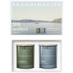 Still Waters Scented Candle Giftset FJORD & ØY 2 x 65g