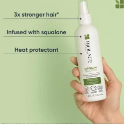 Strength Recovery Routine For Damaged Hair With Recovery Spray
