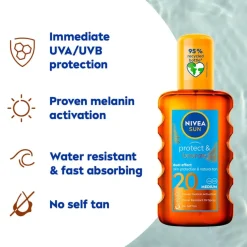 Sun Protect & Bronze Oil Spray SPF20 200ml