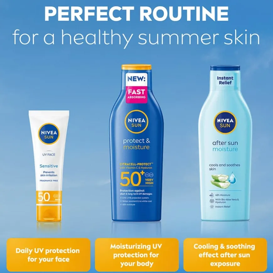 Sun Protect & Moisture Lotion SPF50+ 200ml