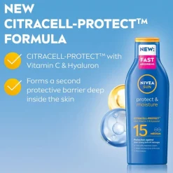 Sun Protect & Moisture Lotion SPF15 200ml