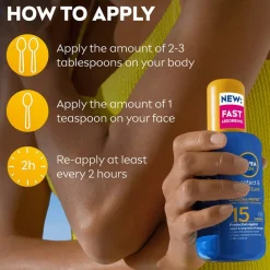 Sun Protect & Moisture Spray SPF15 200ml