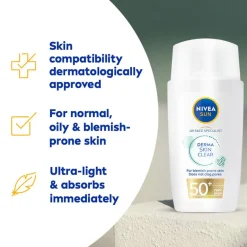 Sun UV Face Specialist Blemish Control SPF50+ 40ml