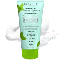 Super Cleanser Salicylic Acid + Organic Tea Tree Breakout Cleanser Face & Body 200ml