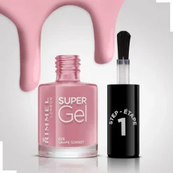 Super Gel Nail Polish #023 Grape Sorbet 12ml