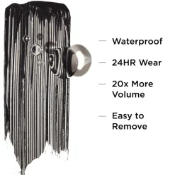 Superhero Waterproof Mascara Super Black 9ml