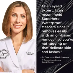 Superhero Waterproof Mascara Super Black 9ml