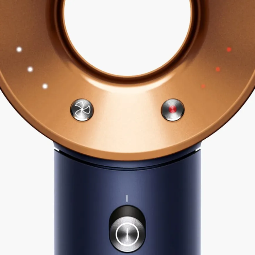 Supersonic™ Hairdryer Straight+Wavy Prussian Blue/Rich Copper