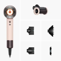 Supersonic Nural™ Hairdryer Ceramic Straight+Wavy Pink/Rose Gold