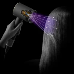 Supersonic Nural™ Hairdryer Ceramic Straight+Wavy Pink/Rose Gold