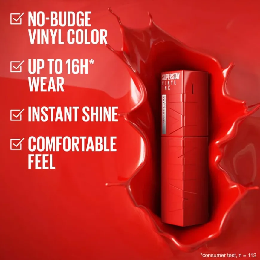 Superstay Vinyl Ink 25 Red Hot 4,2ml