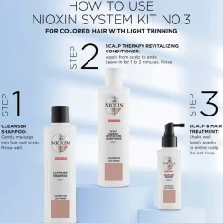 System 3 Conditioner for Colored Thinning Hair 1000ml