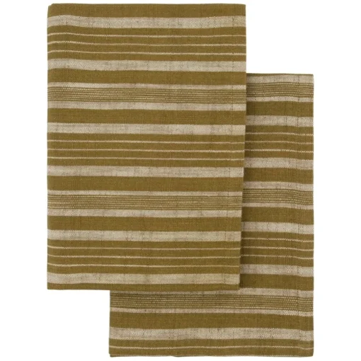 Tea Towels Dark Olive
