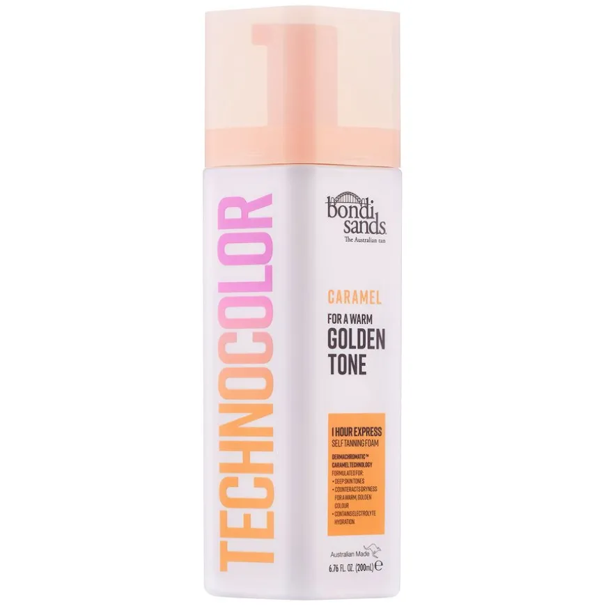 Technocolor Caramel 1 Hour Express Self Tanning Foam 200ml