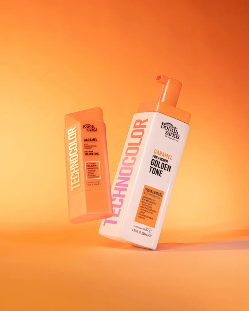 Technocolor Caramel Face Self Tan Serum 50ml