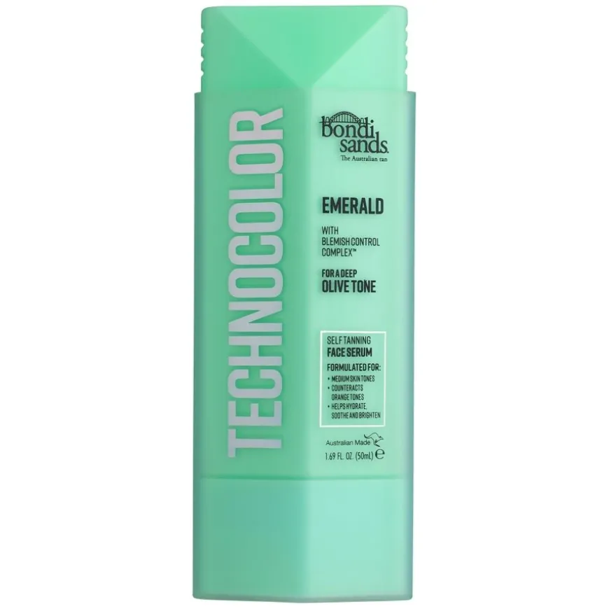 Technocolor Emerald Face Self Tan Serum 50ml