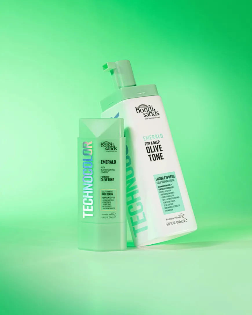 Technocolor Emerald Face Self Tan Serum 50ml