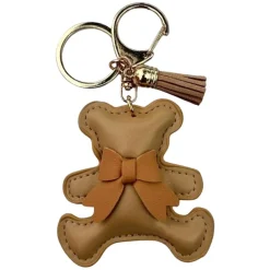 Teddy Bag Charm Brown