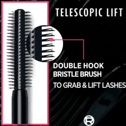 Telescopic Lift Mascara Black Duo 2x9,9ml