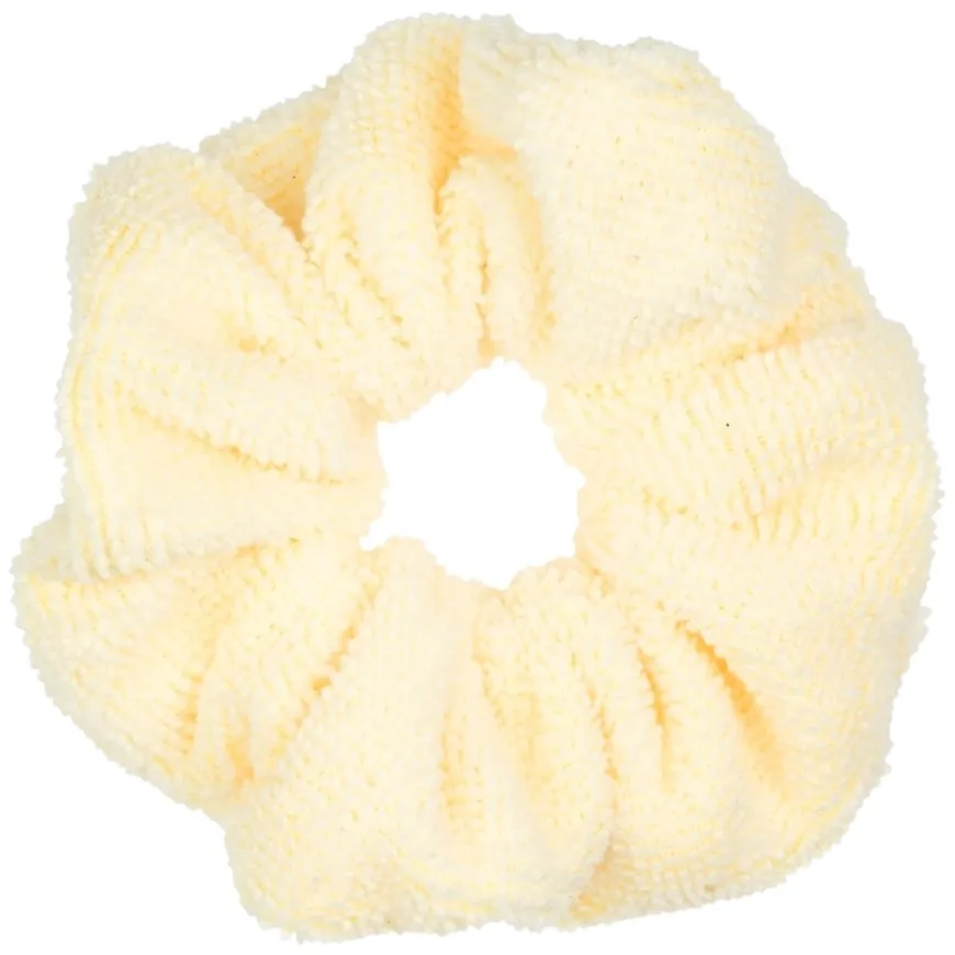 Terry Scrunchie Pale Yellow