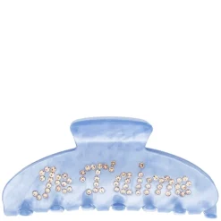 Text Hair Claw "Je T'aime" Ibiza Blue