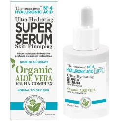 The Conscious™ Hyaluronic Acid Ultra-Hydrating Super Serum Organic Aloe Vera 30ml