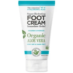 The Conscious™ Hyaluronic Acid Super-Hydrating Foot Cream Organic Aloe Vera 50ml
