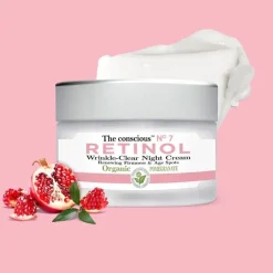 The Conscious™ Retinol Wrinkle-Clear Night Cream Organic Pomegranate 50ml