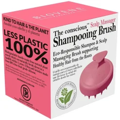 The Conscious™ Scalp Massager Biodegradable Shampooing Brush Pink