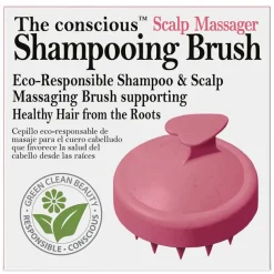 The Conscious™ Scalp Massager Biodegradable Shampooing Brush Pink