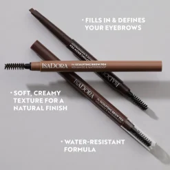 The Sculpting Brow Pen Volumize & Waterproof 03 Medium Brown 0,2g