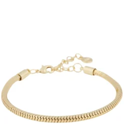Tina Small Bracelet Plain Gold