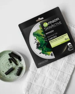 Tissue Mask Pure Charcaol Black Algae Purifying & Hydrating Pore-Tightning 28g