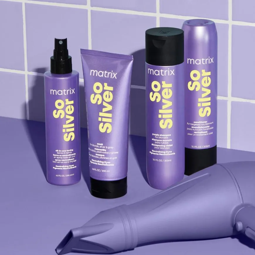 Total Results Color Care So Silver Shampoo 300ml