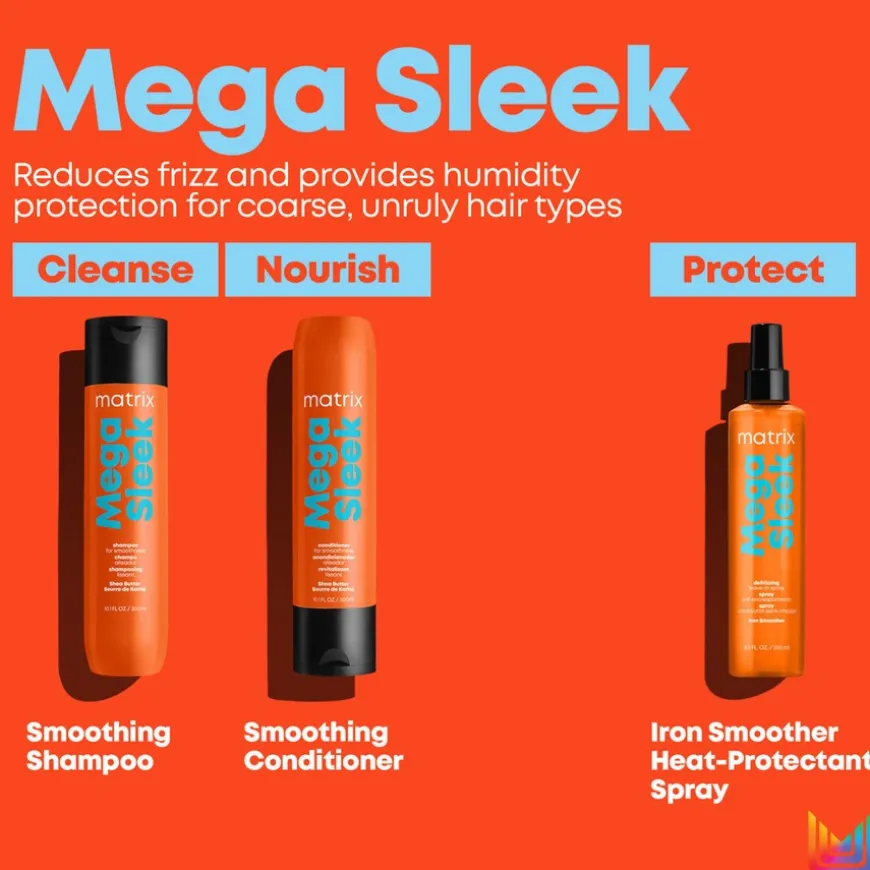 Total Results Mega Sleek Conditioner 300ml