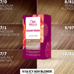 Touch Pure Naturals Icy Ash Blonde 9/16 130ml