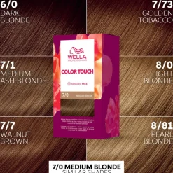 Touch Pure Naturals Medium Blonde 7/0 130ml