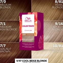 Touch Rich Natural Cool Beige Blonde 9/97 130ml