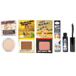 Travel Set With Cosmetics Bag 4pcs