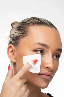 Triangular Pillow Puff Duo