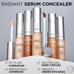 True Match Radiant Serum Concealer 6N 11ml