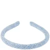 Tweed Hair Band Thin Cool Blue
